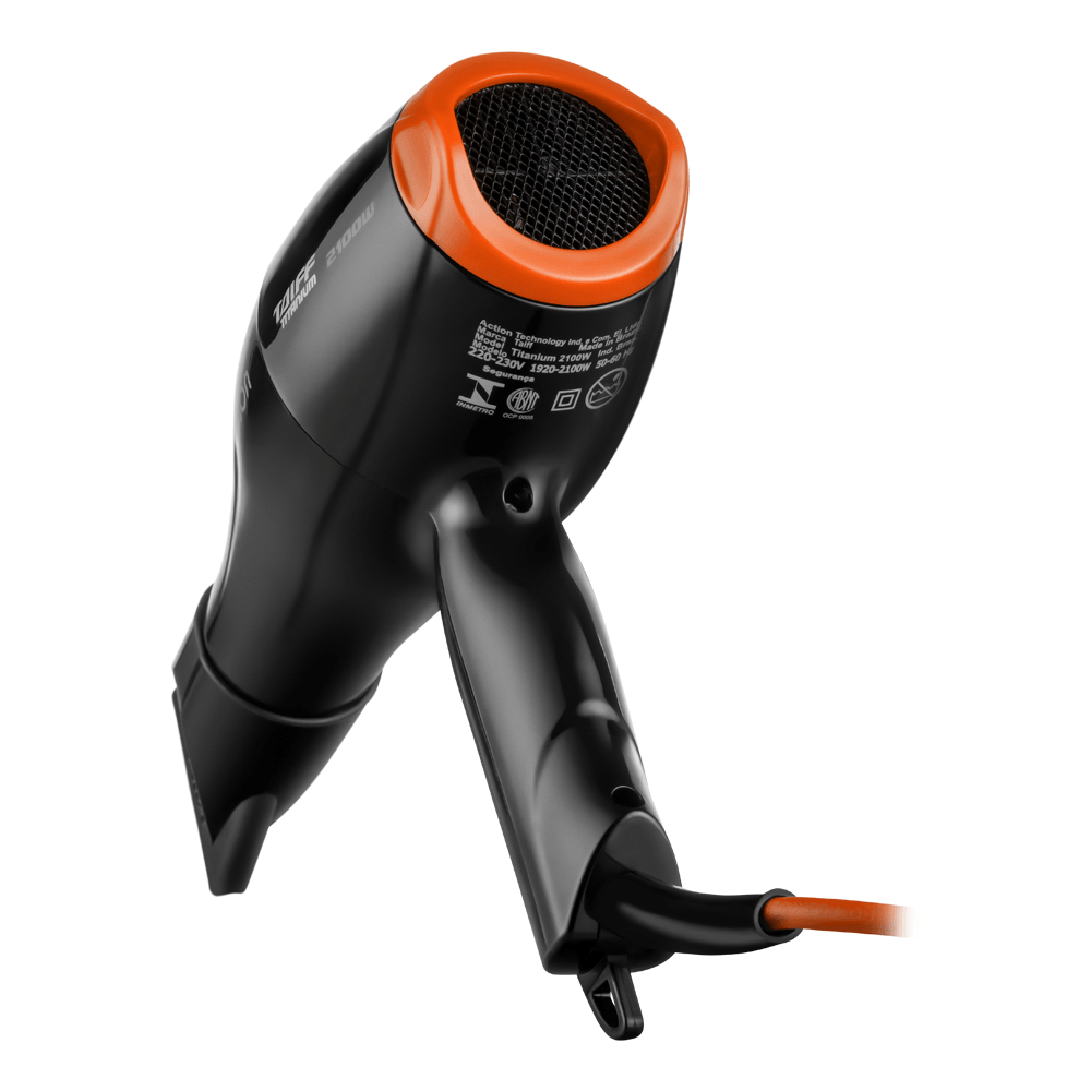 Secador de Cabelo Titanium 2100W Laranja