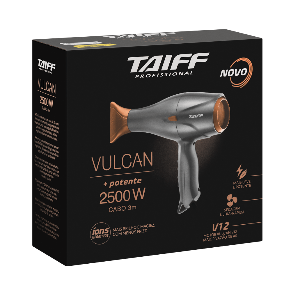 Secador de Cabelo Vulcan 2500W